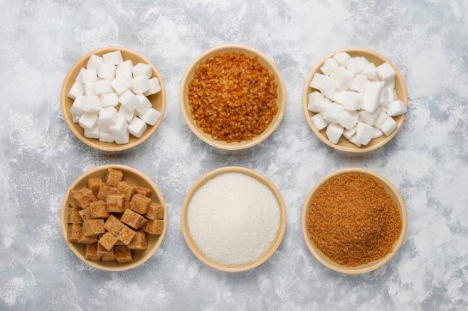 Tipos de Açúcares e  Adoçantes I