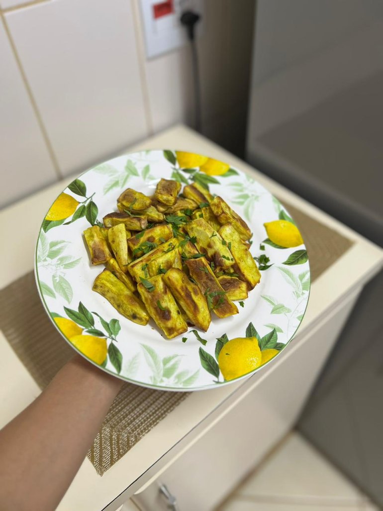 BATATA DOCE NA AIR FRYER