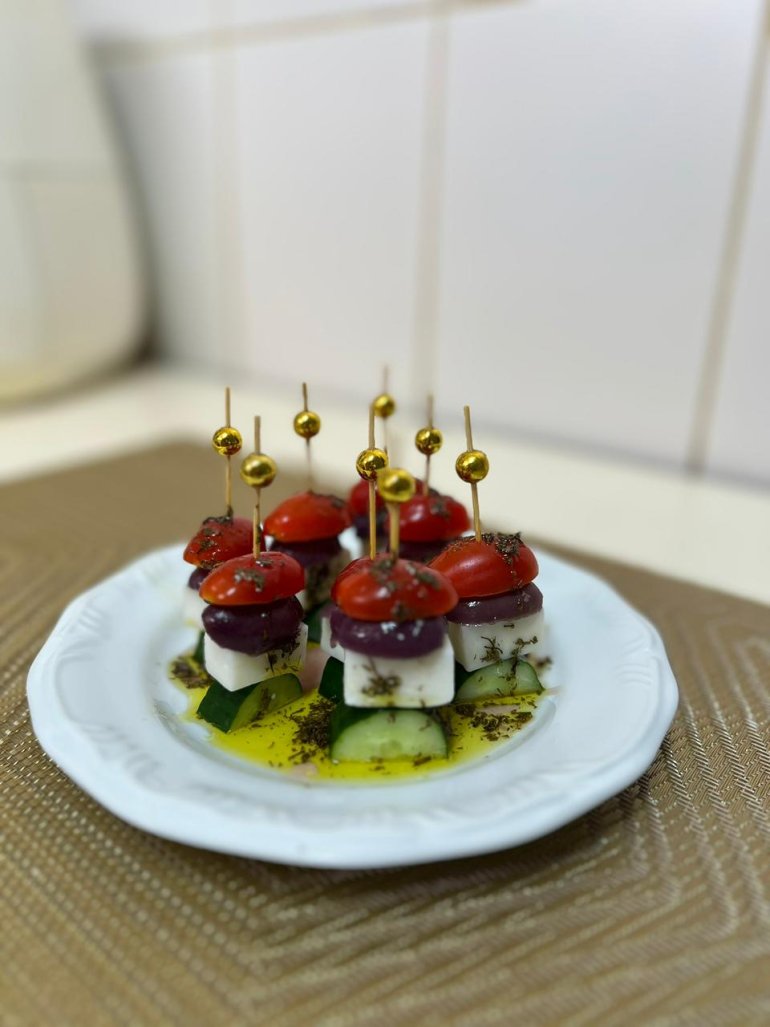 Espetinhos de Feta