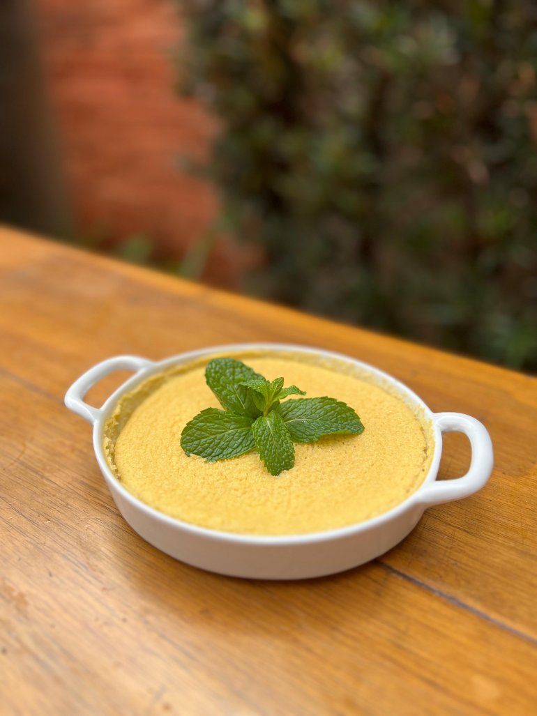 Pudim de Maçã com Kefir