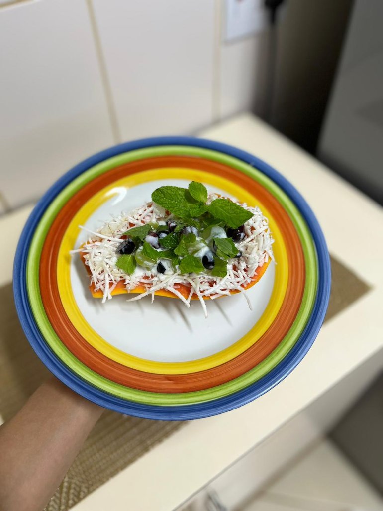 Mamão com Kefir