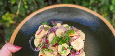 Ceviche de banana da terra