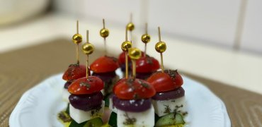 Espetinhos de Feta