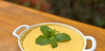 Pudim de Maçã com Kefir