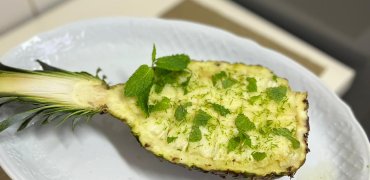 Abacaxi com Hortelã