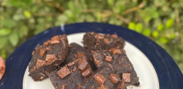 Brownie de batata doce